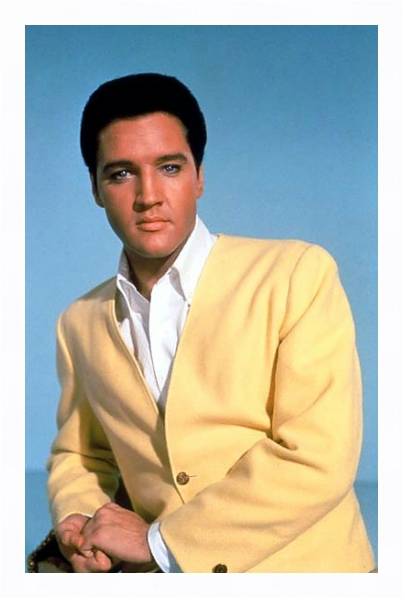 Постер Presley, Elvis 4 с типом исполнения На холсте в раме в багетной раме 221-03