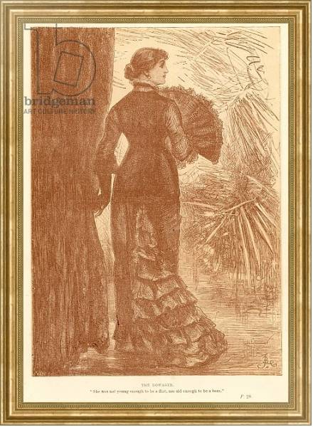 Постер The Dowager 2 с типом исполнения На холсте в раме в багетной раме NA033.1.051
