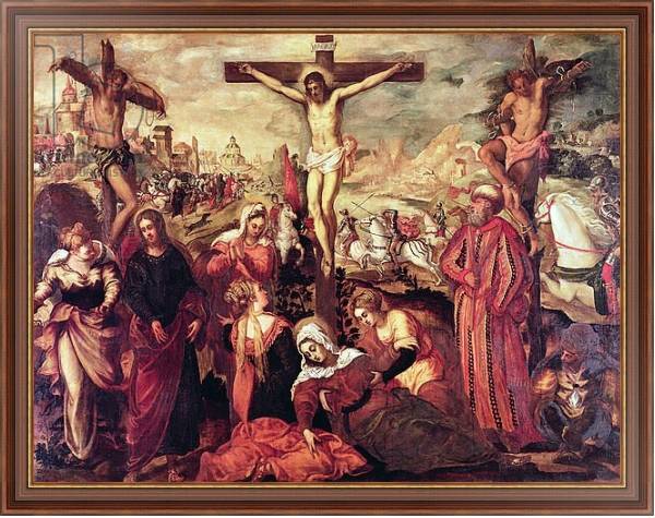 Постер Crucifixion 2 с типом исполнения На холсте в раме в багетной раме 35-M719P-83