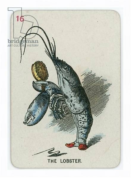 Постер The Lobster с типом исполнения На холсте в раме в багетной раме 221-03