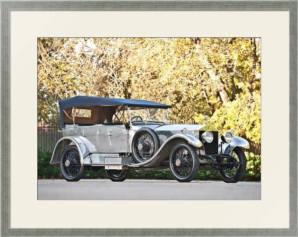 Постер Rolls-Royce Silver Ghost 40 50 Torpedo Phaeton '1921 с типом исполнения Под стеклом в багетной раме 1727.2510