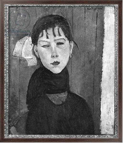 Постер Marie, young woman of the people с типом исполнения На холсте в раме в багетной раме 221-02