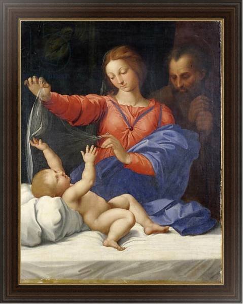 Постер Madonna di Loreto с типом исполнения На холсте в раме в багетной раме 1.023.151