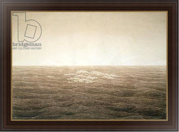 Постер Sea at Sunrise, 1828 с типом исполнения На холсте в раме в багетной раме 1.023.151