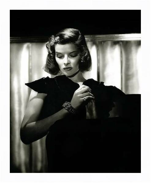 Постер Hepburn, Katharine 14 с типом исполнения На холсте в раме в багетной раме 221-03