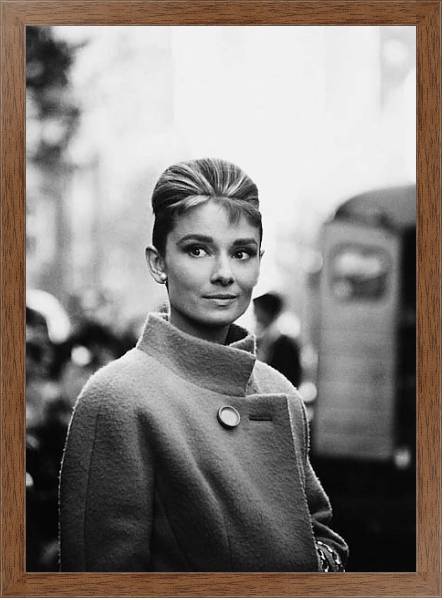 Постер Hepburn, Audrey 72 с типом исполнения На холсте в раме в багетной раме 1727.4310