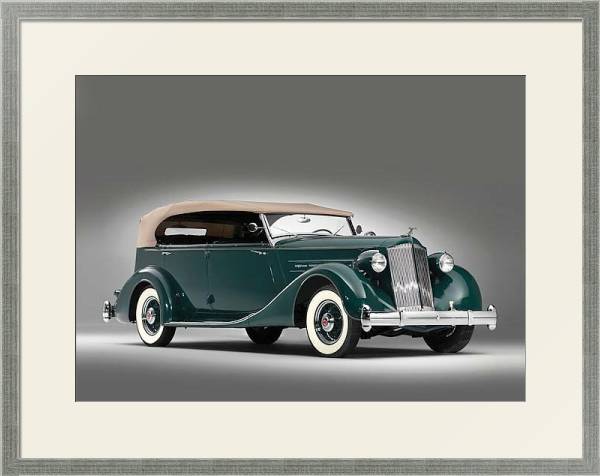 Постер Packard Eight Phaeton '1936 с типом исполнения Под стеклом в багетной раме 1727.2510