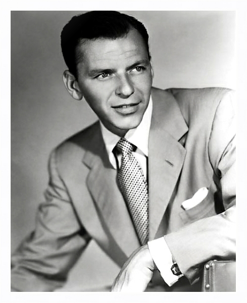 Постер Sinatra, Frank 5 с типом исполнения На холсте в раме в багетной раме 221-03