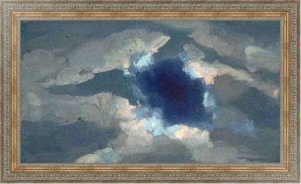 Постер Этюд облаков. 1936 с типом исполнения На холсте в раме в багетной раме 484.M48.310