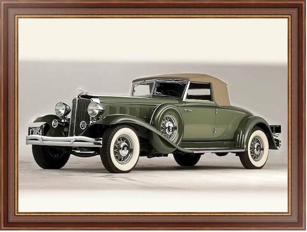 Постер Chrysler CL Imperial Convertible Roadster by LeBaron '1932 с типом исполнения На холсте в раме в багетной раме 35-M719P-83
