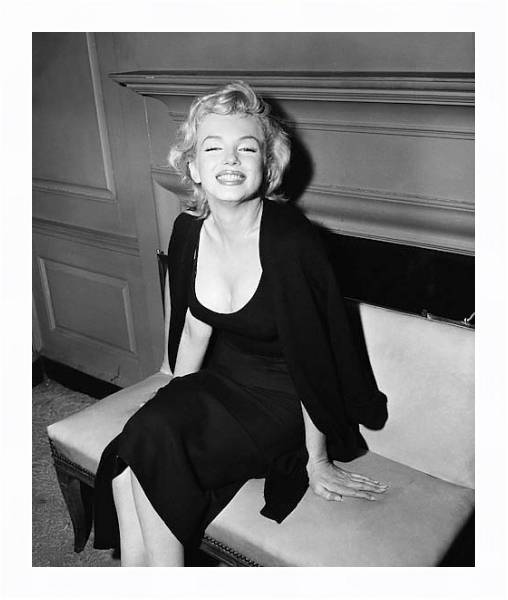 Постер Monroe, Marilyn 80 с типом исполнения На холсте в раме в багетной раме 221-03