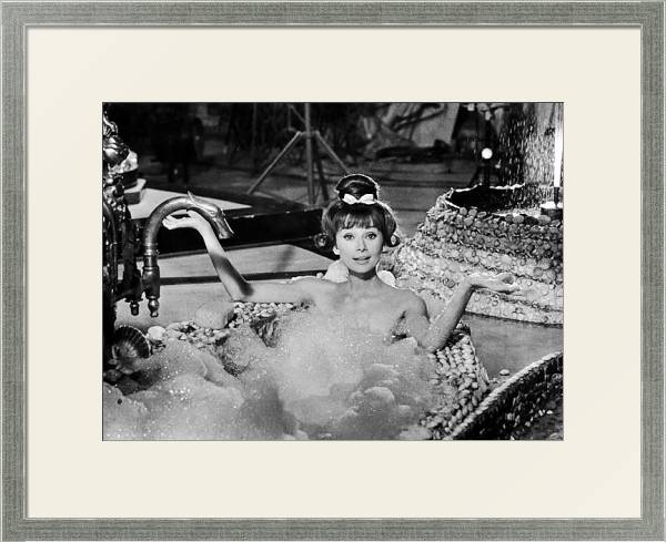 Постер Хепберн Одри 52 с типом исполнения Под стеклом в багетной раме 1727.2510
