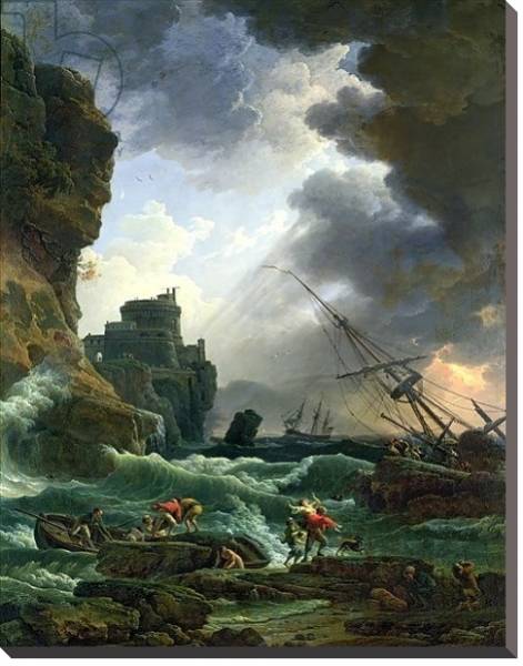 Постер The Storm, 1777 с типом исполнения На холсте без рамы