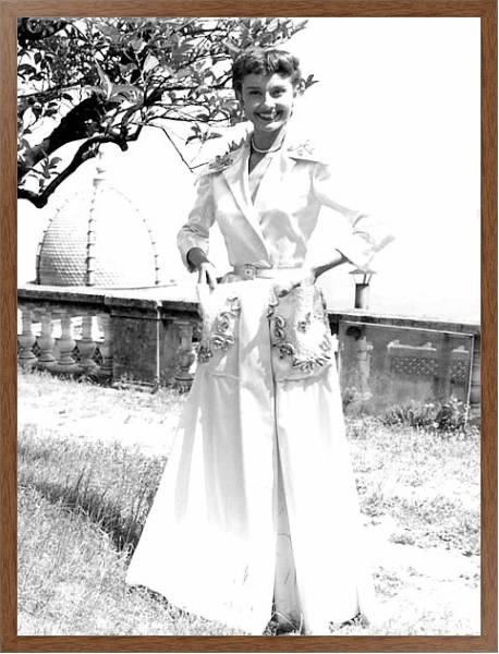 Постер Hepburn, Audrey 47 с типом исполнения На холсте в раме в багетной раме 1727.4310
