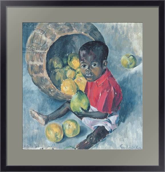 Постер Fito, Twin Son of Abel, Haiti, 1961 с типом исполнения Под стеклом в багетной раме 221-01