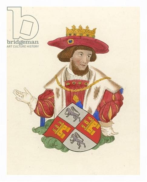 Постер King John of Portugal с типом исполнения На холсте в раме в багетной раме 221-03