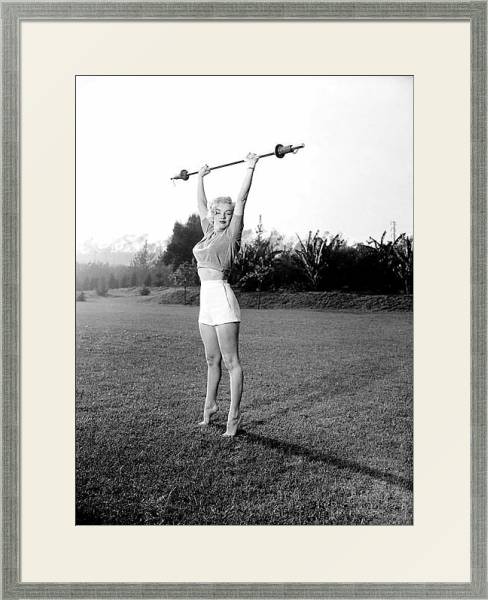 Постер Monroe, Marilyn 13 с типом исполнения Под стеклом в багетной раме 1727.2510