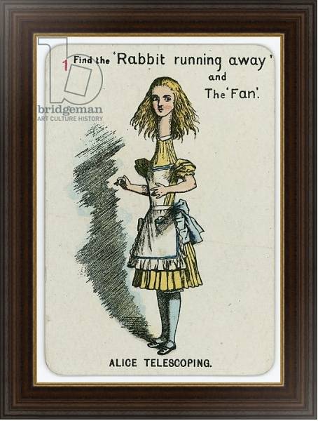 Постер Alice Telescoping с типом исполнения На холсте в раме в багетной раме 1.023.151