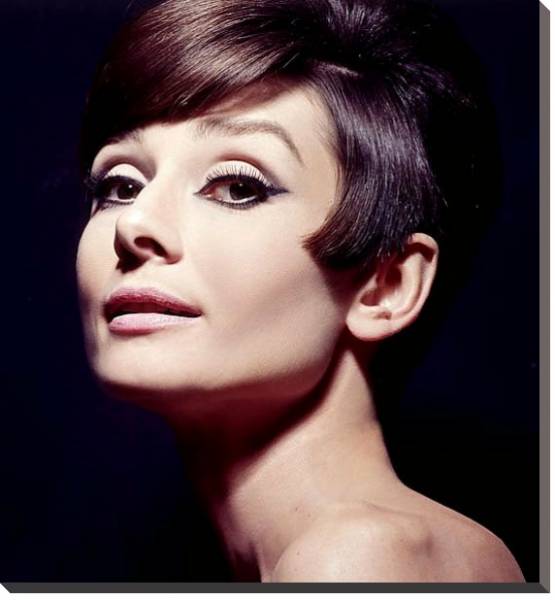 Постер Hepburn, Audrey (How To Steal A Million) 3 с типом исполнения На холсте без рамы