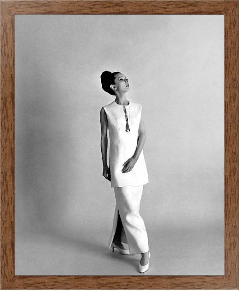 Постер Hepburn, Audrey 71 с типом исполнения На холсте в раме в багетной раме 1727.4310