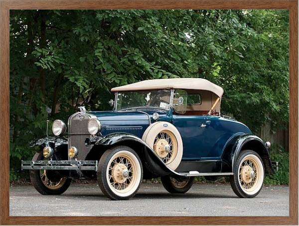 Постер Ford Model A Roadster '1927–31 с типом исполнения На холсте в раме в багетной раме 1727.4310