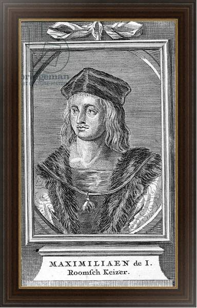 Постер Maximilian I с типом исполнения На холсте в раме в багетной раме 1.023.151