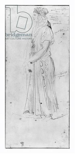 Постер Moorish woman 2 с типом исполнения На холсте в раме в багетной раме 221-03
