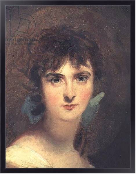 Постер Portrait of Sally Siddons с типом исполнения На холсте в раме в багетной раме 221-01