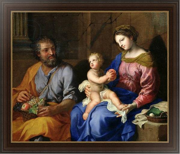 Постер The Holy Family 3 с типом исполнения На холсте в раме в багетной раме 1.023.151