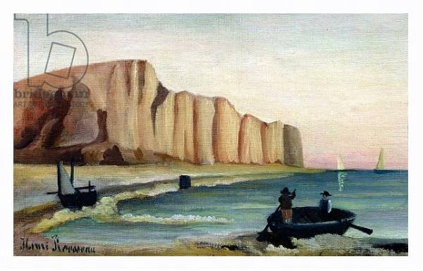 Постер Cliffs, c.1897 с типом исполнения На холсте в раме в багетной раме 221-03
