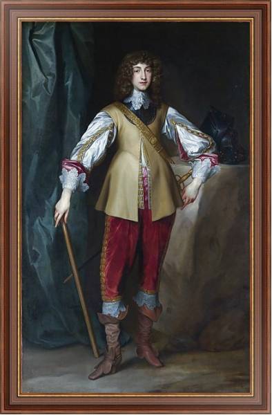 Постер Принц Руперт, граф Палатин с типом исполнения На холсте в раме в багетной раме 35-M719P-83