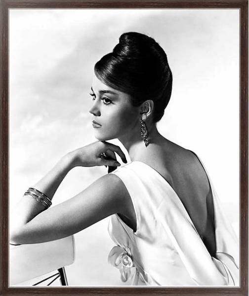 Постер Fonda, Jane 4 с типом исполнения На холсте в раме в багетной раме 221-02