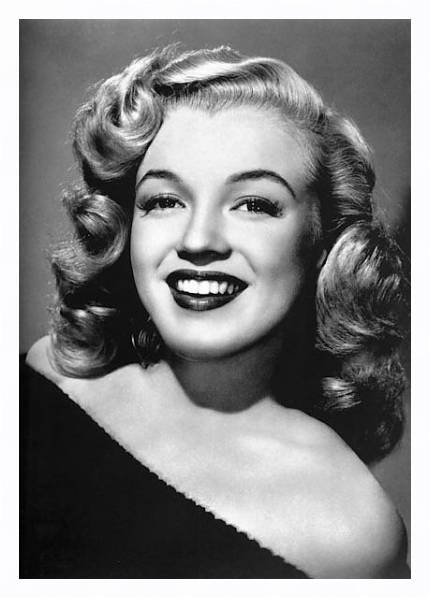 Постер Monroe, Marilyn (Ladies Of The Chorus) 3 с типом исполнения На холсте в раме в багетной раме 221-03