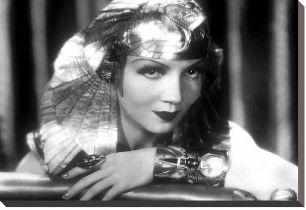 Постер Colbert, Claudette (Cleopatra) 4 с типом исполнения На холсте без рамы