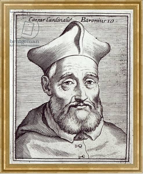 Постер Cardinal Cesare Baronio с типом исполнения На холсте в раме в багетной раме NA033.1.051