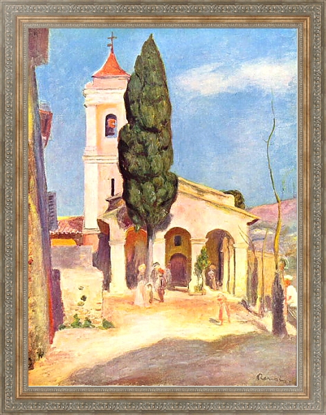 Постер Церковь в Кане с типом исполнения На холсте в раме в багетной раме 484.M48.310