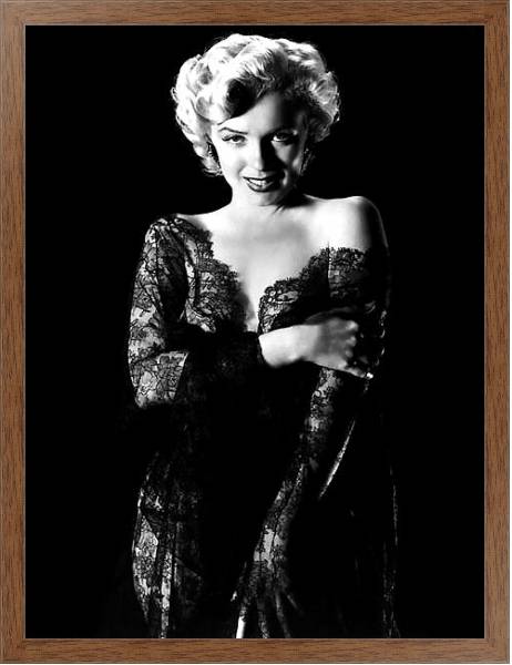 Постер Monroe, Marilyn 42 с типом исполнения На холсте в раме в багетной раме 1727.4310
