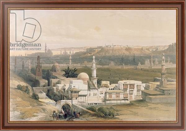 Постер Cairo from the Gate of Citizenib, looking towards the Desert of Suez, from 