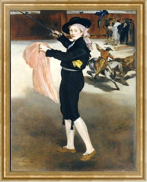 Постер Викторин Мюрен с типом исполнения На холсте в раме в багетной раме NA033.1.051