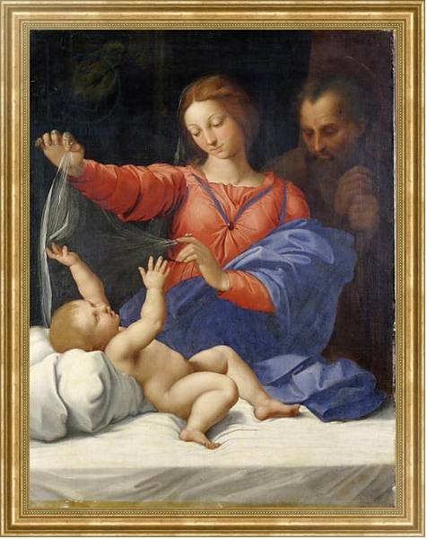 Постер Madonna di Loreto с типом исполнения На холсте в раме в багетной раме NA033.1.051