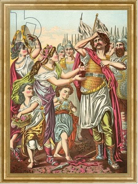 Постер Jephthah's Rash Vow с типом исполнения На холсте в раме в багетной раме NA033.1.051