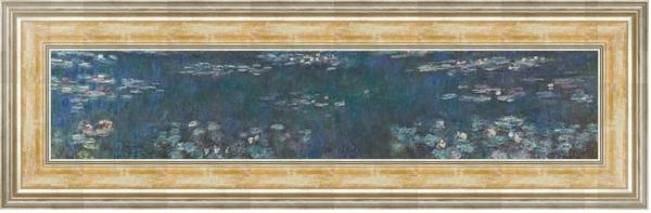 Постер Кувшинки (1914-1926) 3 с типом исполнения На холсте в раме в багетной раме NA053.0.115