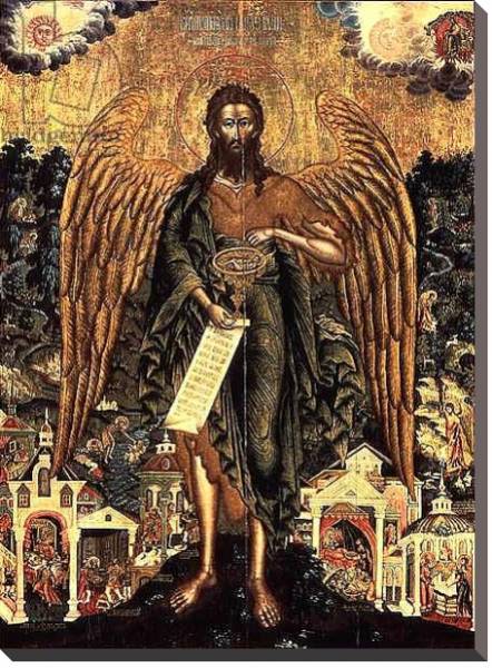 Постер St. John the Baptist, Angel of the Wilderness с типом исполнения На холсте без рамы