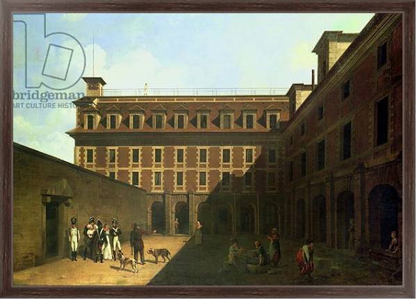 Постер The Prison des Madelonnettes с типом исполнения На холсте в раме в багетной раме 221-02