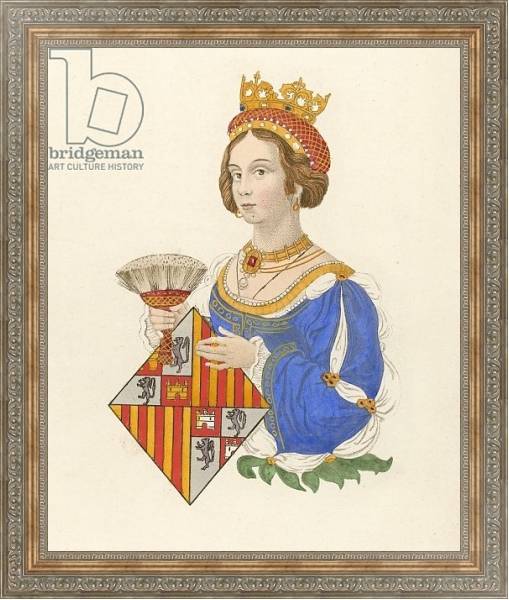 Постер Queen Johanna of Castile с типом исполнения На холсте в раме в багетной раме 484.M48.310