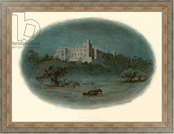 Постер Arundel castle с типом исполнения На холсте в раме в багетной раме 484.M48.310