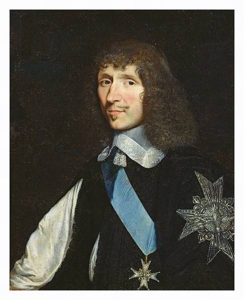 Постер Leon Bouthilier Comte de Chavigny, after 1643 с типом исполнения На холсте в раме в багетной раме 221-03