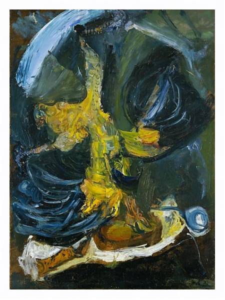 Постер Мертвая птица с типом исполнения На холсте в раме в багетной раме 221-03