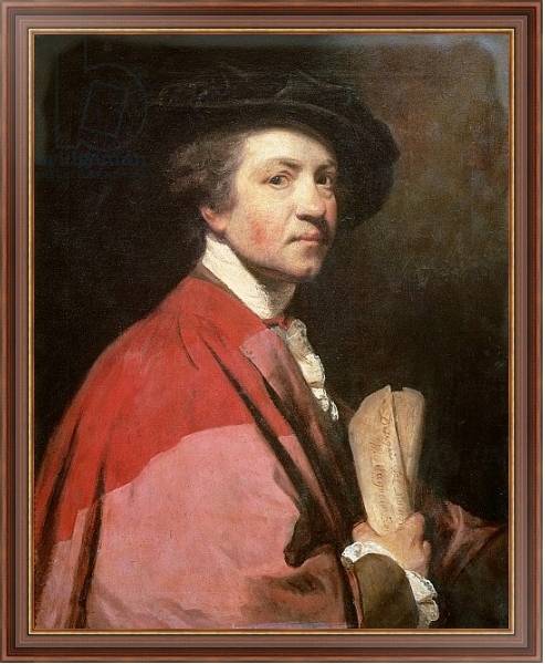 Постер Self Portrait, 1775 2 с типом исполнения На холсте в раме в багетной раме 35-M719P-83