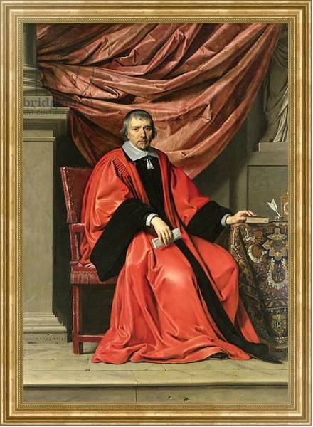 Постер Omer Talon, 1649 с типом исполнения На холсте в раме в багетной раме NA033.1.051